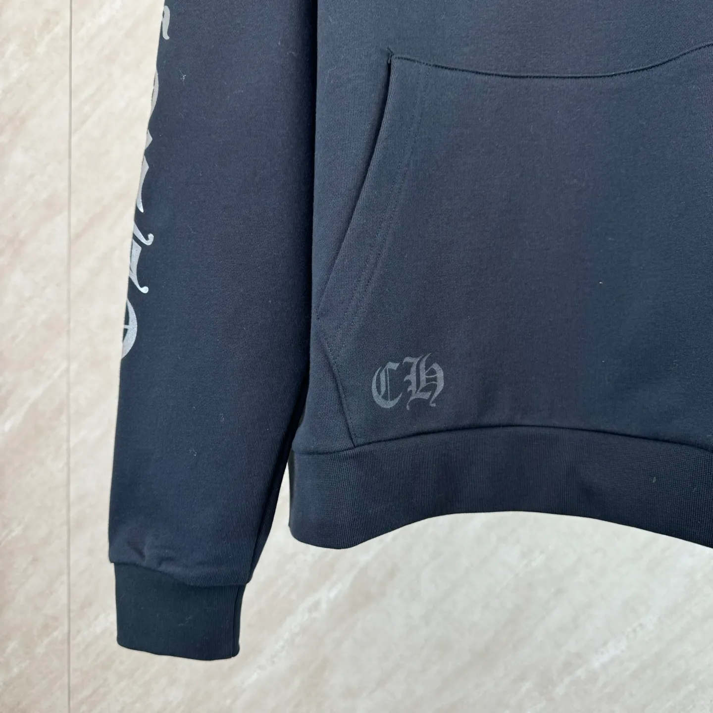 P410 Chrome Hearts 25SS1988 limited foil color printed hooded sweatshirt size s m l